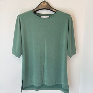 GRANA Lenzing Modal Tee in Jade Green XS